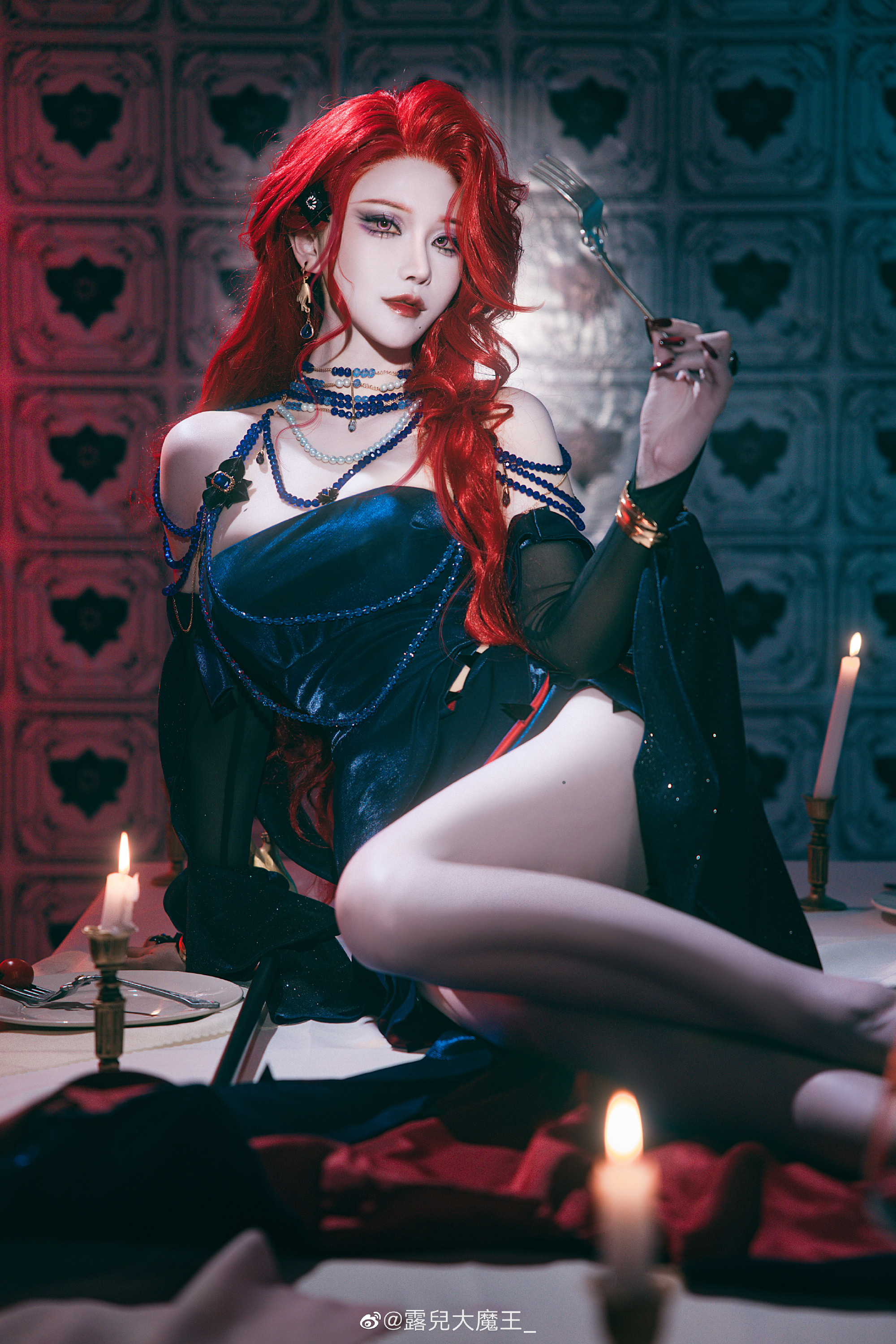 H[COS系] 露兒大魔王 ：上海御姐Coser！172cm大长腿杀疯二次元动漫圈！这腿真是太棒了  露兒大魔王 COSPLAY写真图片包合集[11套][持续更新]