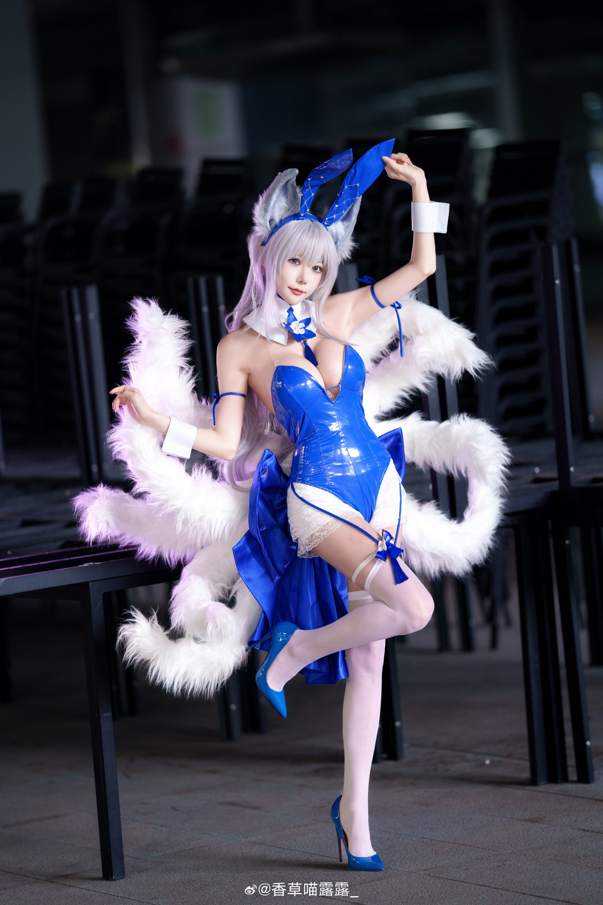 H[COS系] 香草喵露露 : 知名爆火Coser ，165cm漫画身材，祢豆子cos直接封神！ 香草喵露露 COSPLAY 写真图片包合集[66套][持续更新]