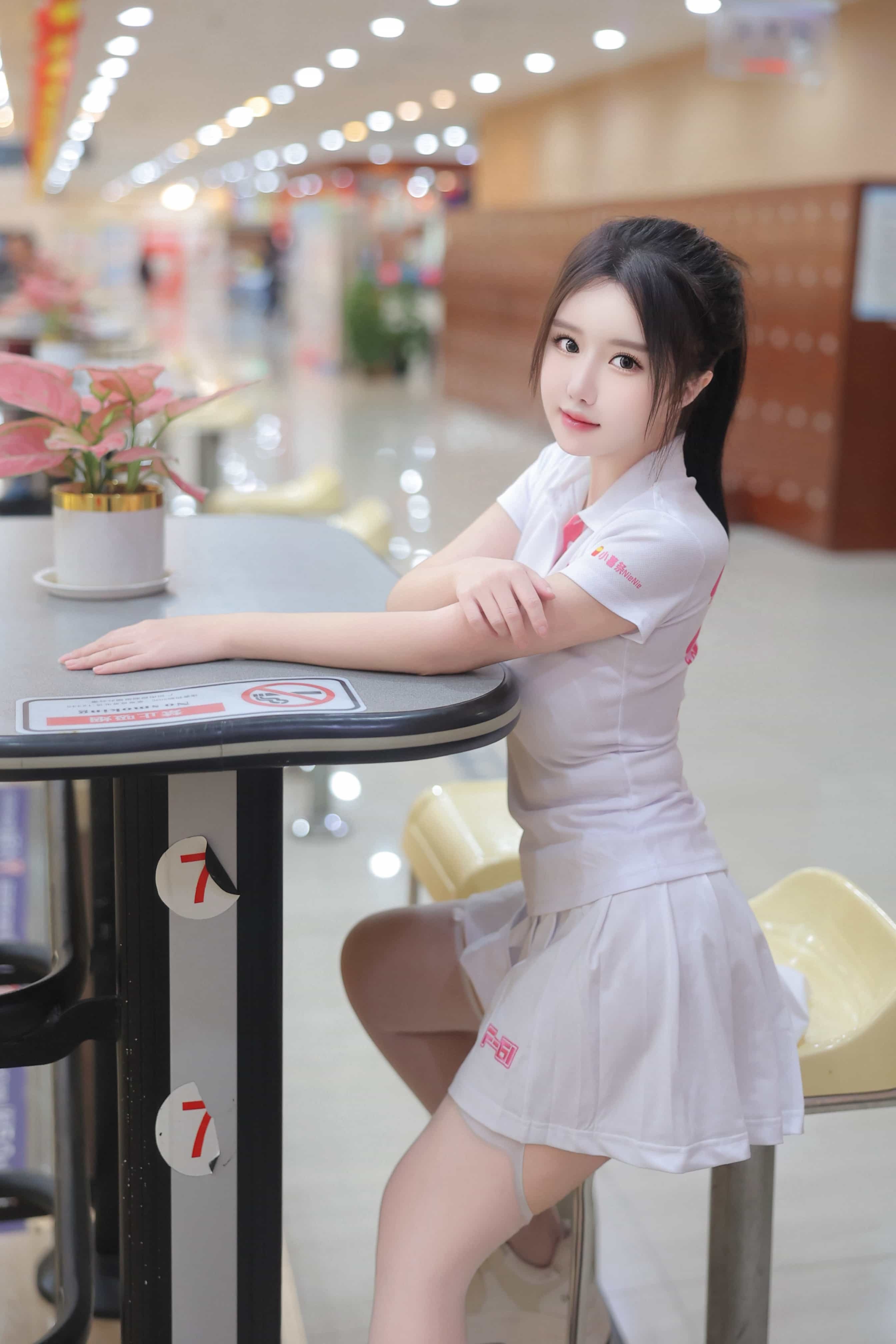 S[COS系] 小薯条nienie – 内部私购-你说的 保龄球妹妹是这样的吗