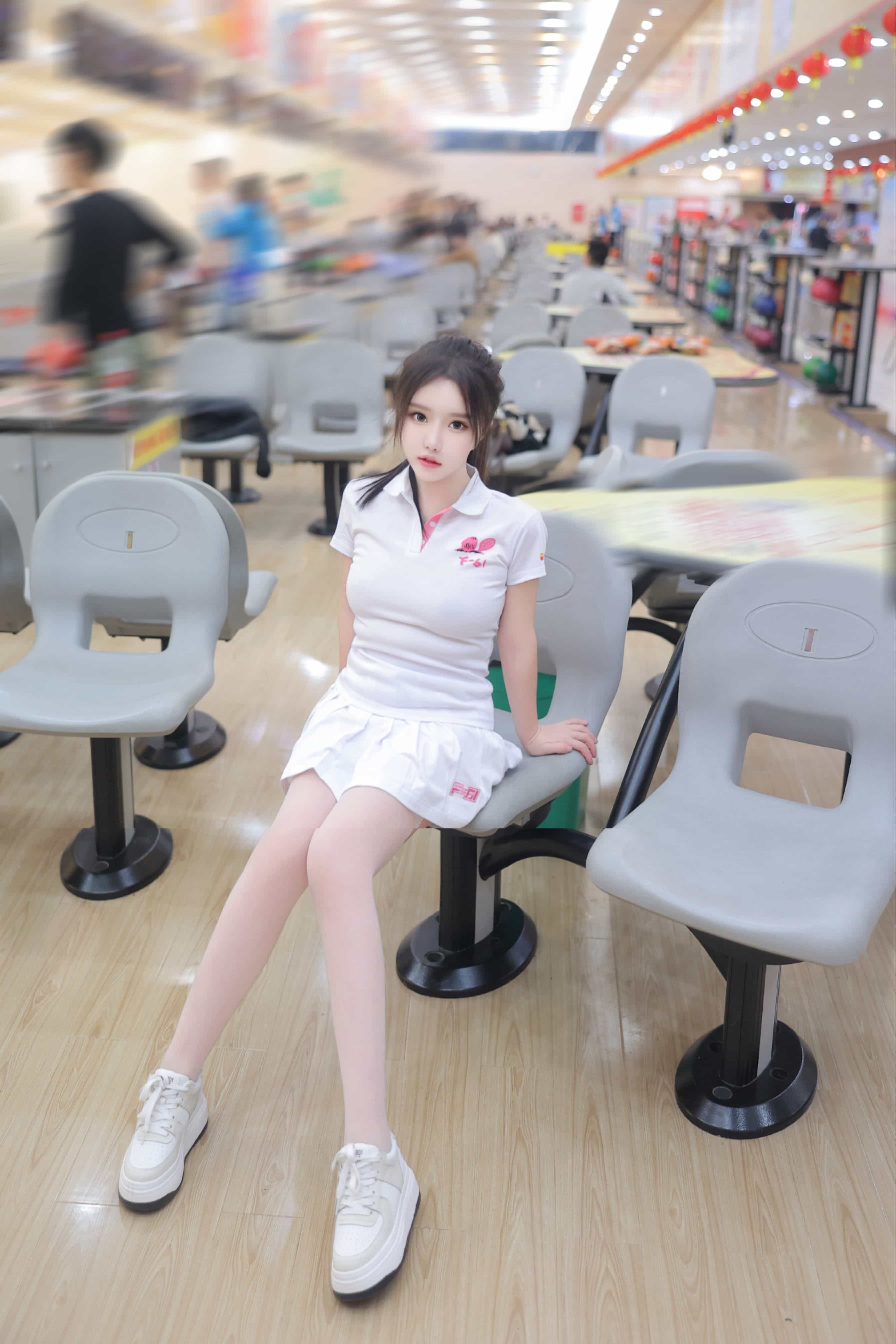 S[COS系] 小薯条nienie – 内部私购-你说的 保龄球妹妹是这样的吗