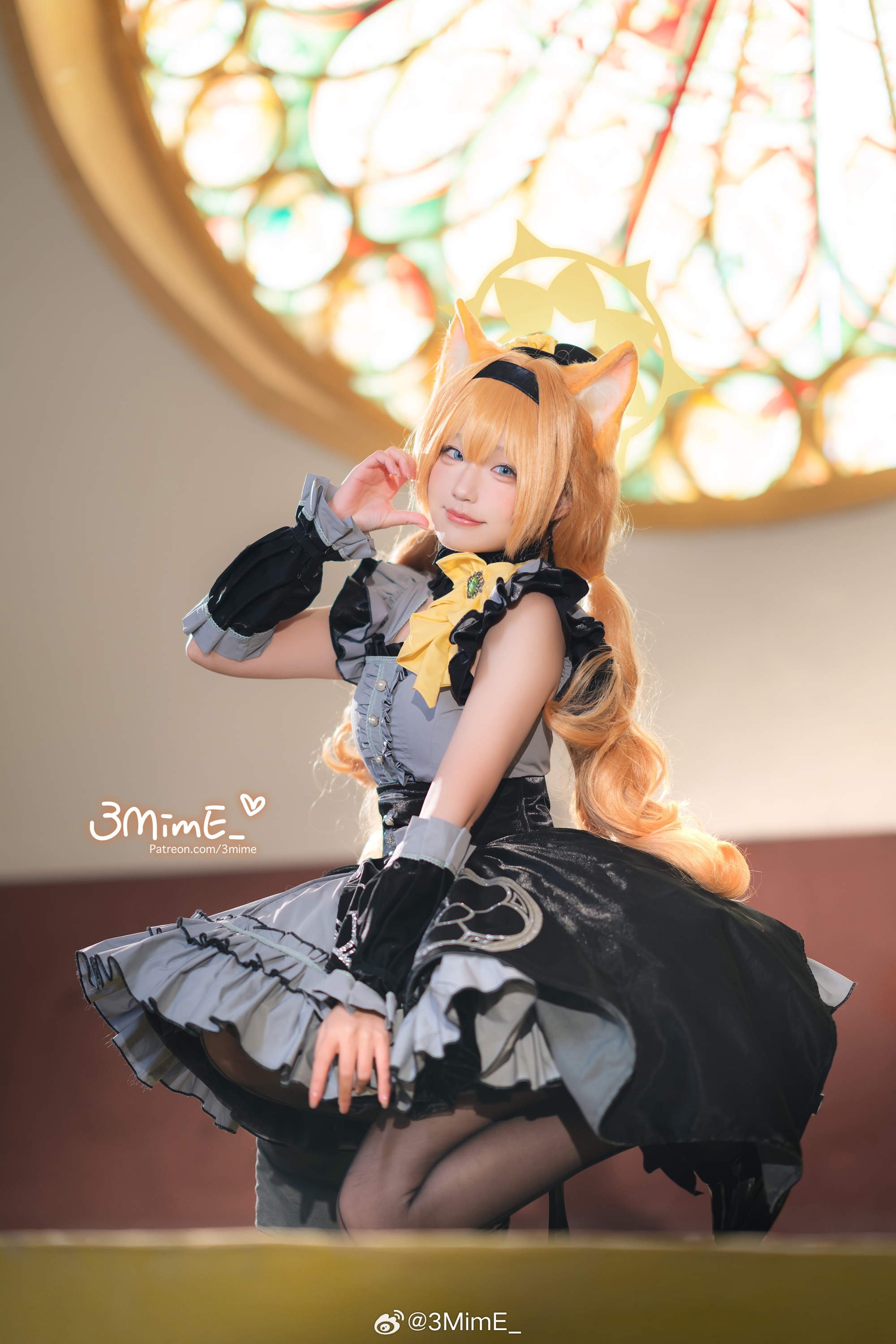 S[COS系] 3MimE   正片欣赏  cosplay 蔚蓝档案 玛丽