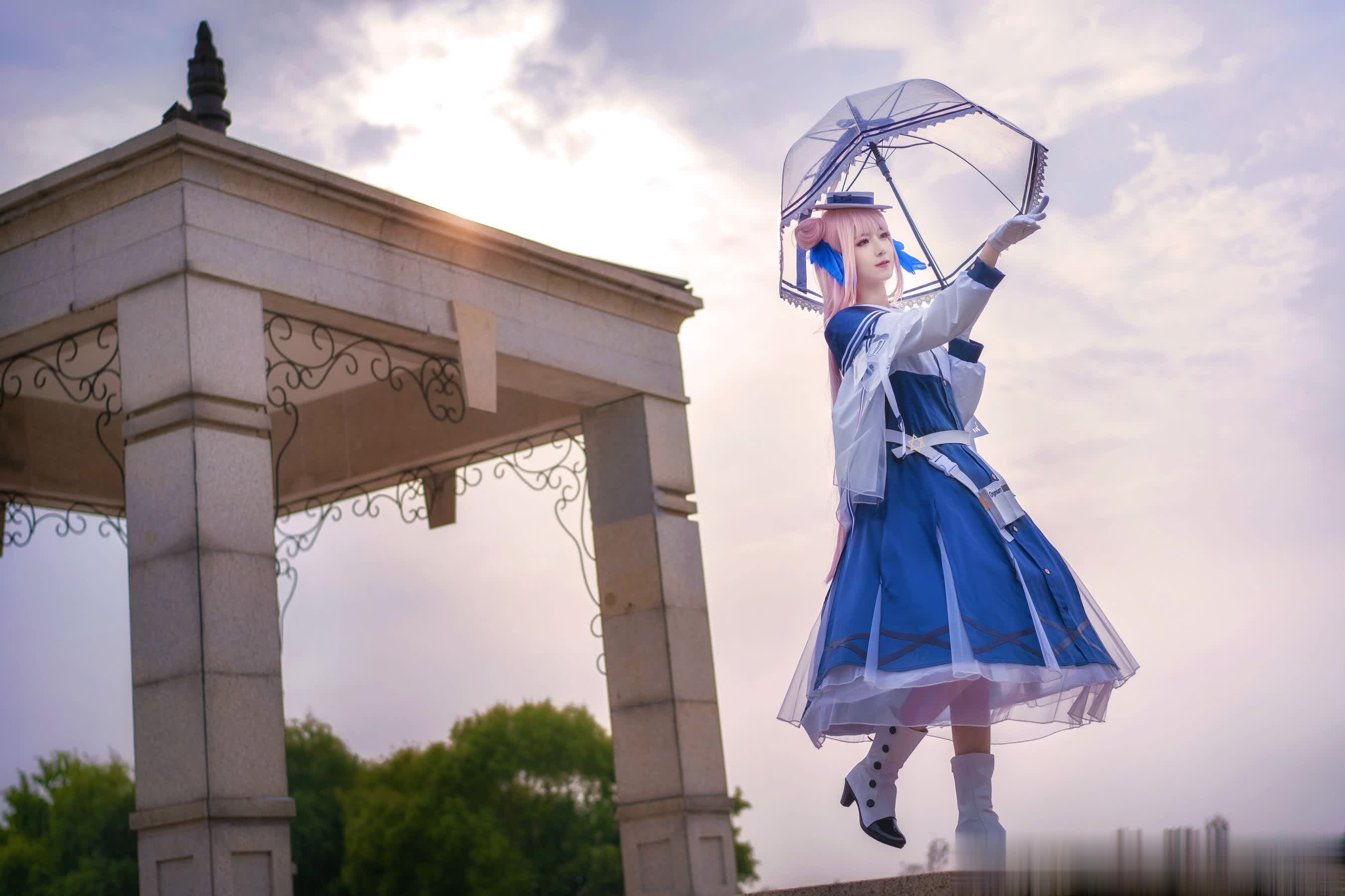 S[COS系] 小姐姐弥音音ww  cosplay 明日方舟 锡兰