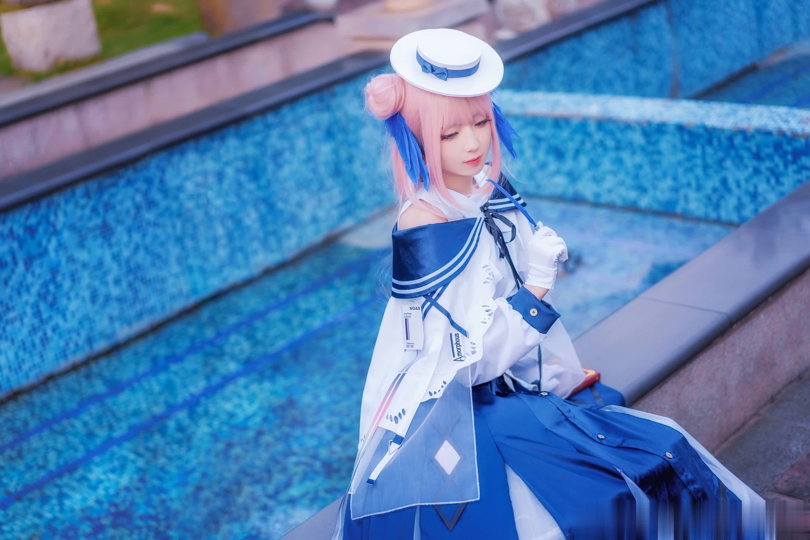 S[COS系] 小姐姐弥音音ww  cosplay 明日方舟 锡兰