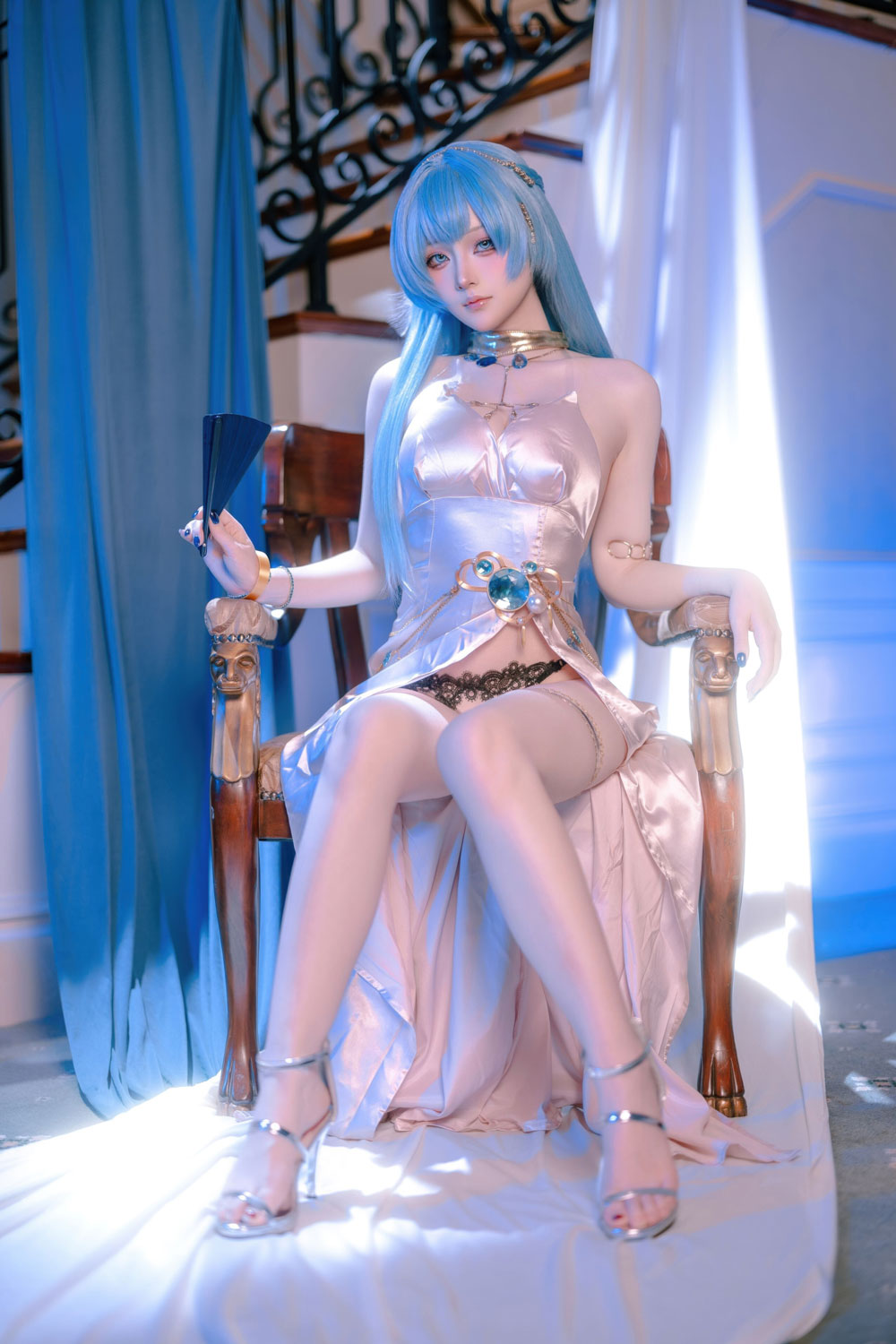 D[COS系] 屿鱼Yukako 海伦礼服 正片  [60P-535M]