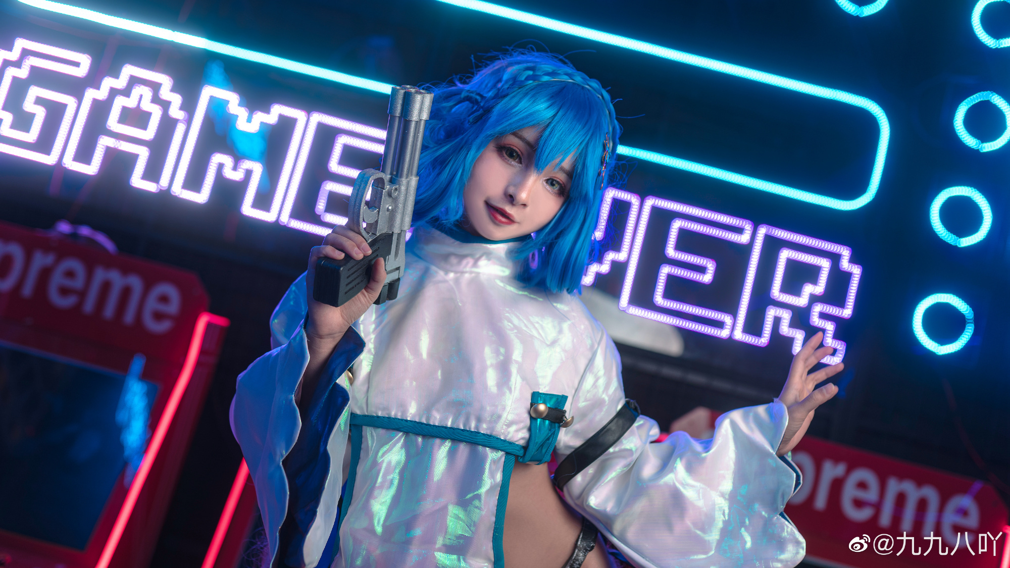 H[COS系] 九九八吖 :天天挖到宝！今日宝藏 COSER 九九八吖，作品虽少但每套封神，颜值实力双在线赶紧码住～COSPLAY写真图片包合集[25套][持续更新]