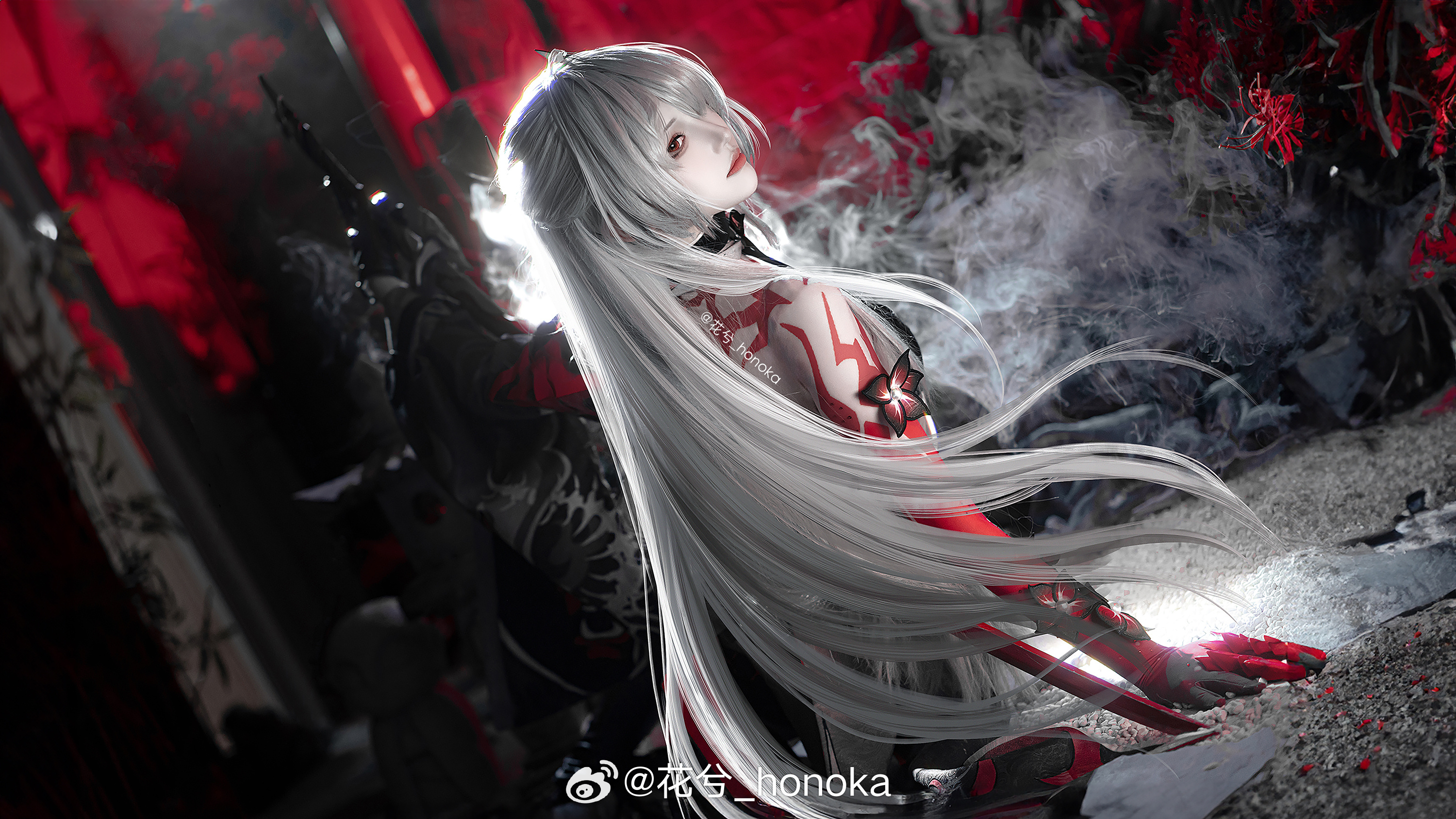 S[COS系] 花兮_honoka 正片欣赏 COSPLAY 此生如朝露，身名俱灭 崩坏星穹铁道 黄泉