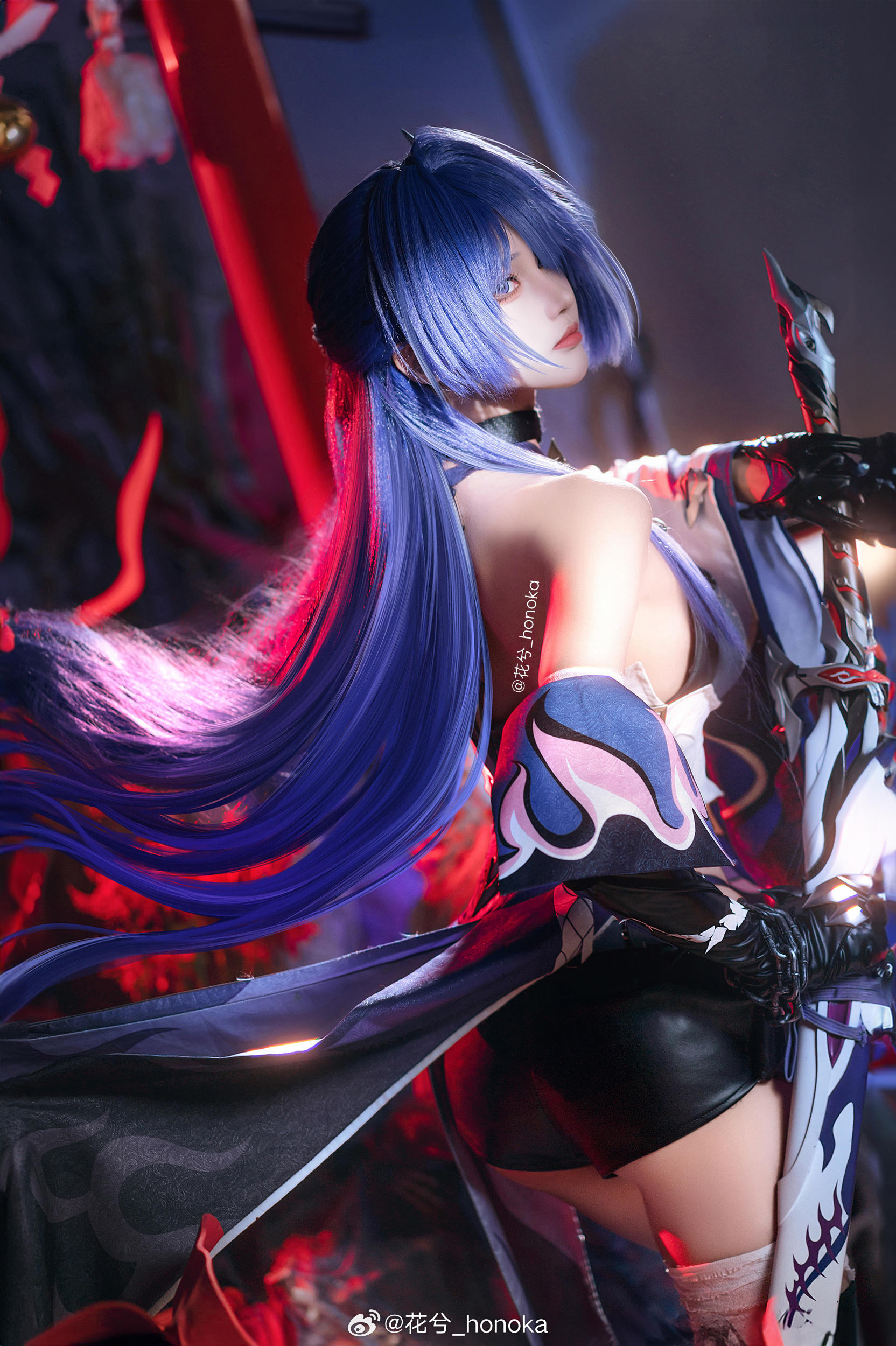 S[COS系] 花兮_honoka 正片欣赏 COSPLAY 此生如朝露，身名俱灭 崩坏星穹铁道 黄泉