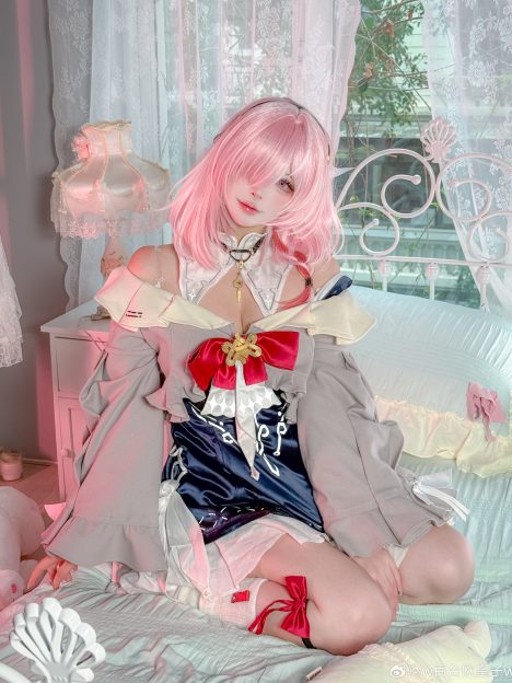 S[鉴赏] COSPLAY_小昙，是不是等了我很久？_深空之眼_诗蔻蒂@w百合欧皇子w