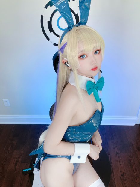 S[鉴赏] 小木曾AYA COSPLAY 碧蓝档案 兔女郎