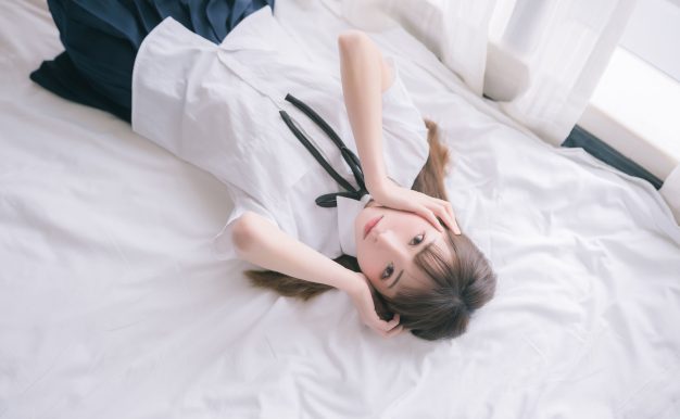 S[鉴赏] 喵糖映画 JK青春在校生 夏季校服 JK里的青春 没有人不喜欢制服