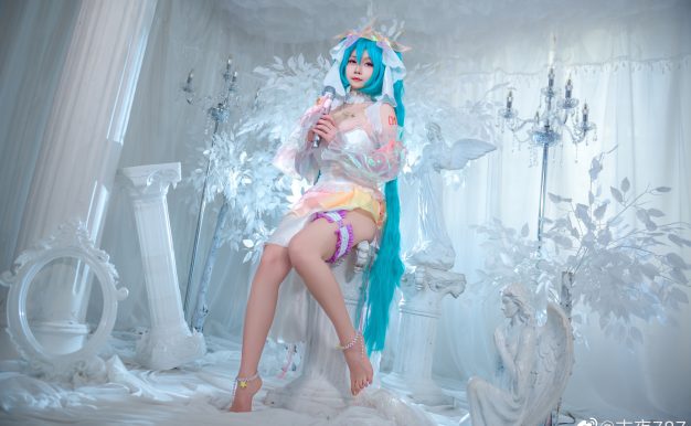 S【COS系】末夜787 cosplay 图片欣赏 一个人的演唱会 初音未来 MIKU