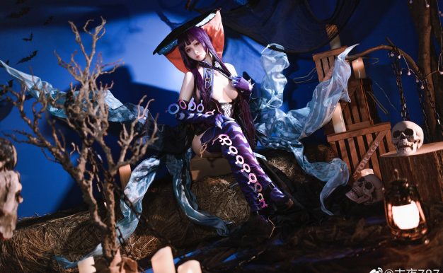 S【COS系】末夜787 COSPLAY 将美貌献给国家,将爱献给皇帝。FGO 杨贵妃