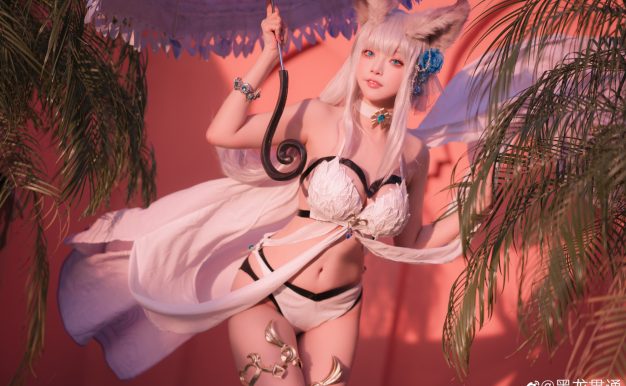 S[COS系] 黑龙贯通  cosplay 碧蓝幻想 水着可露瓦  美图鉴赏