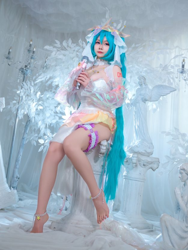 S【COS系】末夜787 cosplay 图片欣赏   一个人的演唱会 初音未来 MIKU