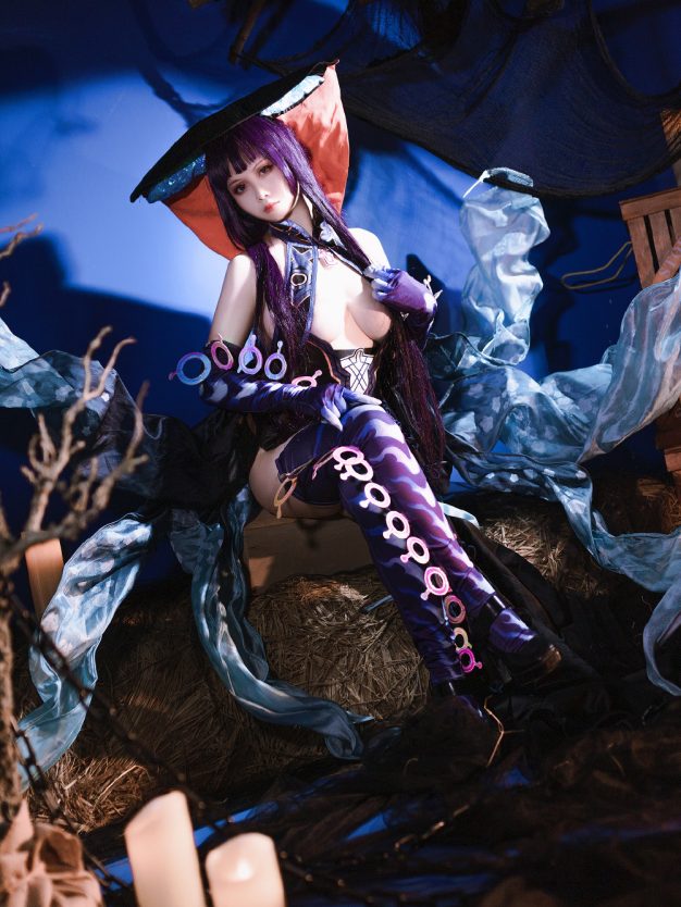 S【COS系】末夜787  COSPLAY 将美貌献给国家，将爱献给皇帝。FGO 杨贵妃