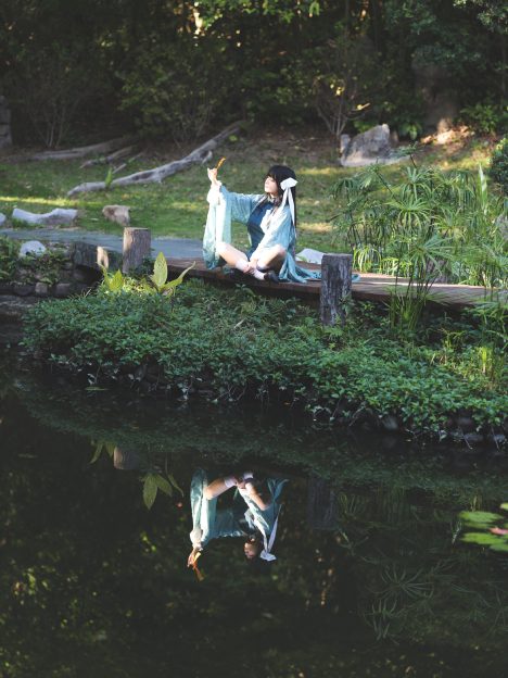 S[COS系]  三無人型：药之指，可之爱！ 药到病除，我的符最治相思病。妃咲旗袍。