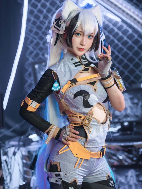 S[COS系] 铁板烧鬼舞w ！这世间的善，由我来维护，这世间的恶，由我来斩断。猫之城 双生侠影