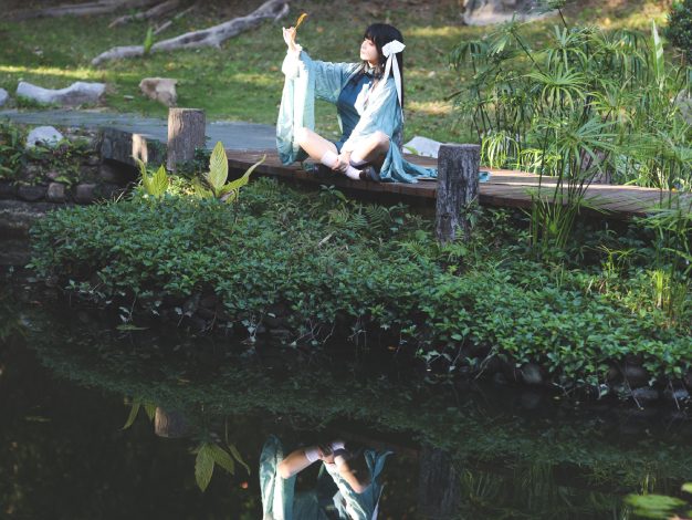 S[COS系]  三無人型：药之指，可之爱！ 药到病除，我的符最治相思病。妃咲旗袍。