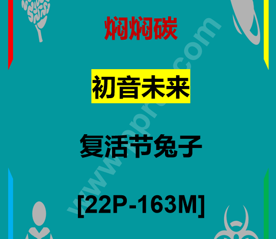 D[COS系]  焖焖碳 cosplay初音未来 复活节兔子 [22P-163M]