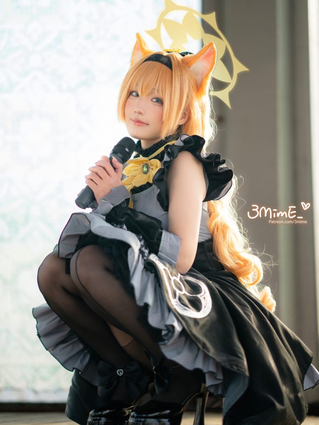 S[COS系] 3MimE   正片欣赏  cosplay 蔚蓝档案 玛丽