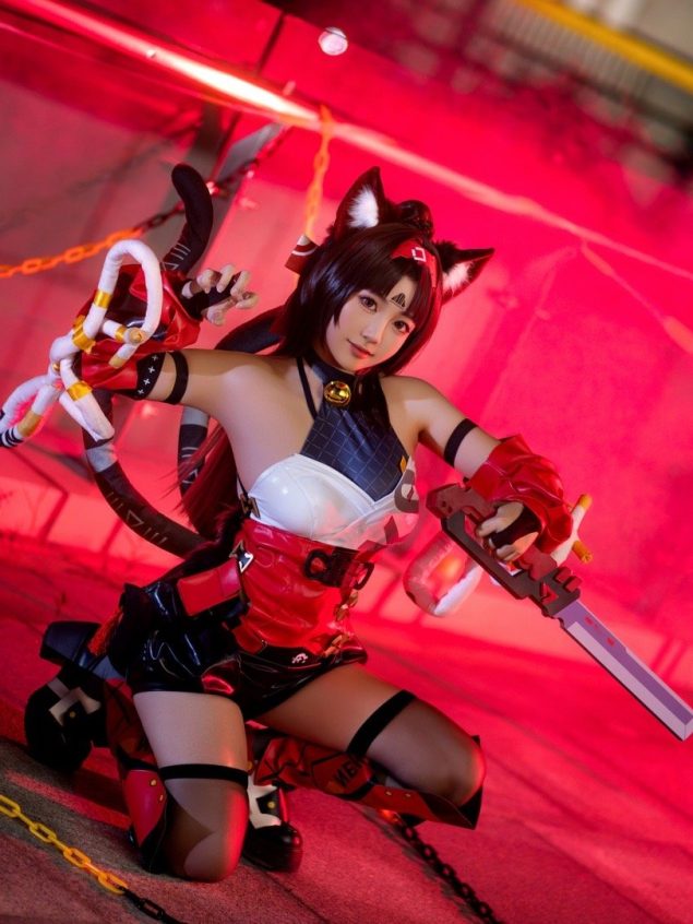 S[COS系]窨砚_Frasto  COSPLAY 打赢去吃青花鱼~ 绝区零 猫宫又奈@