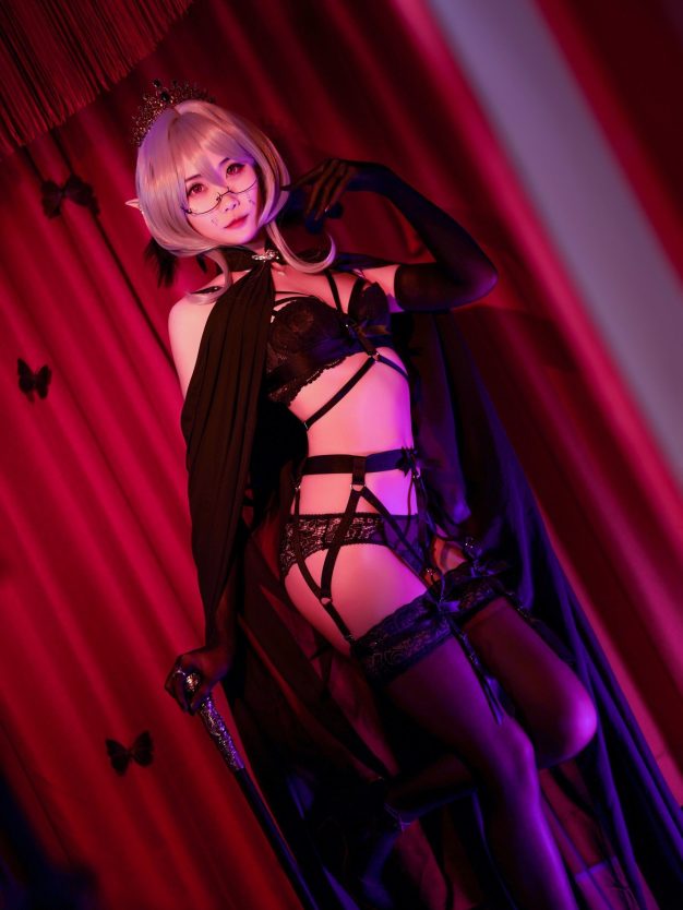 H[COS系] 曉美媽 : 圈粉40万的暗黑系御姐！这位叫“妈妈子”的COSER也太会了吧! 曉美媽 COSPLAY 写真图片包合集[37套]  持续更新