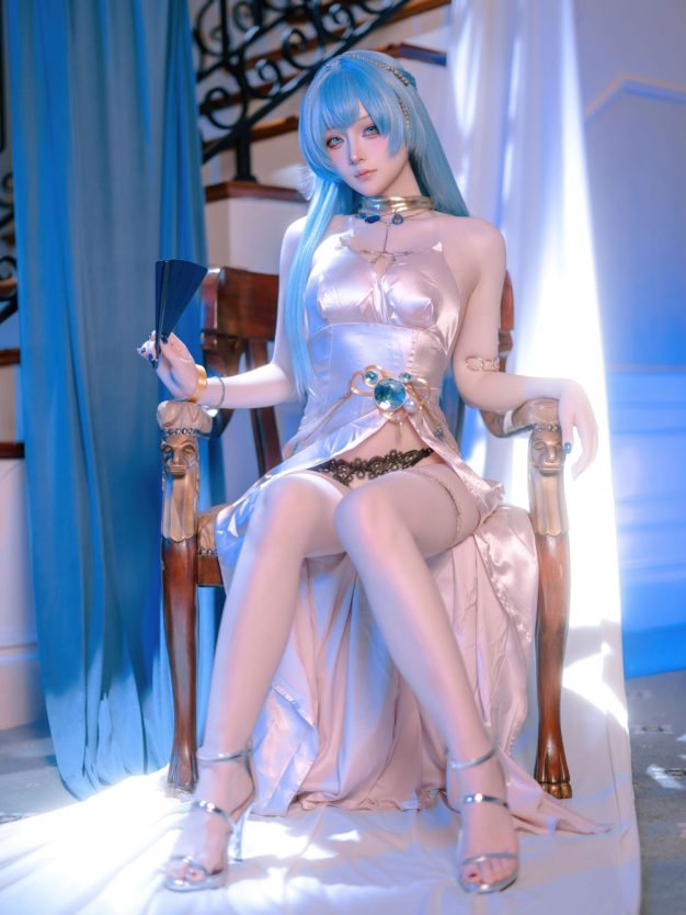 D[COS系] 屿鱼Yukako 海伦礼服 正片  [60P-535M]